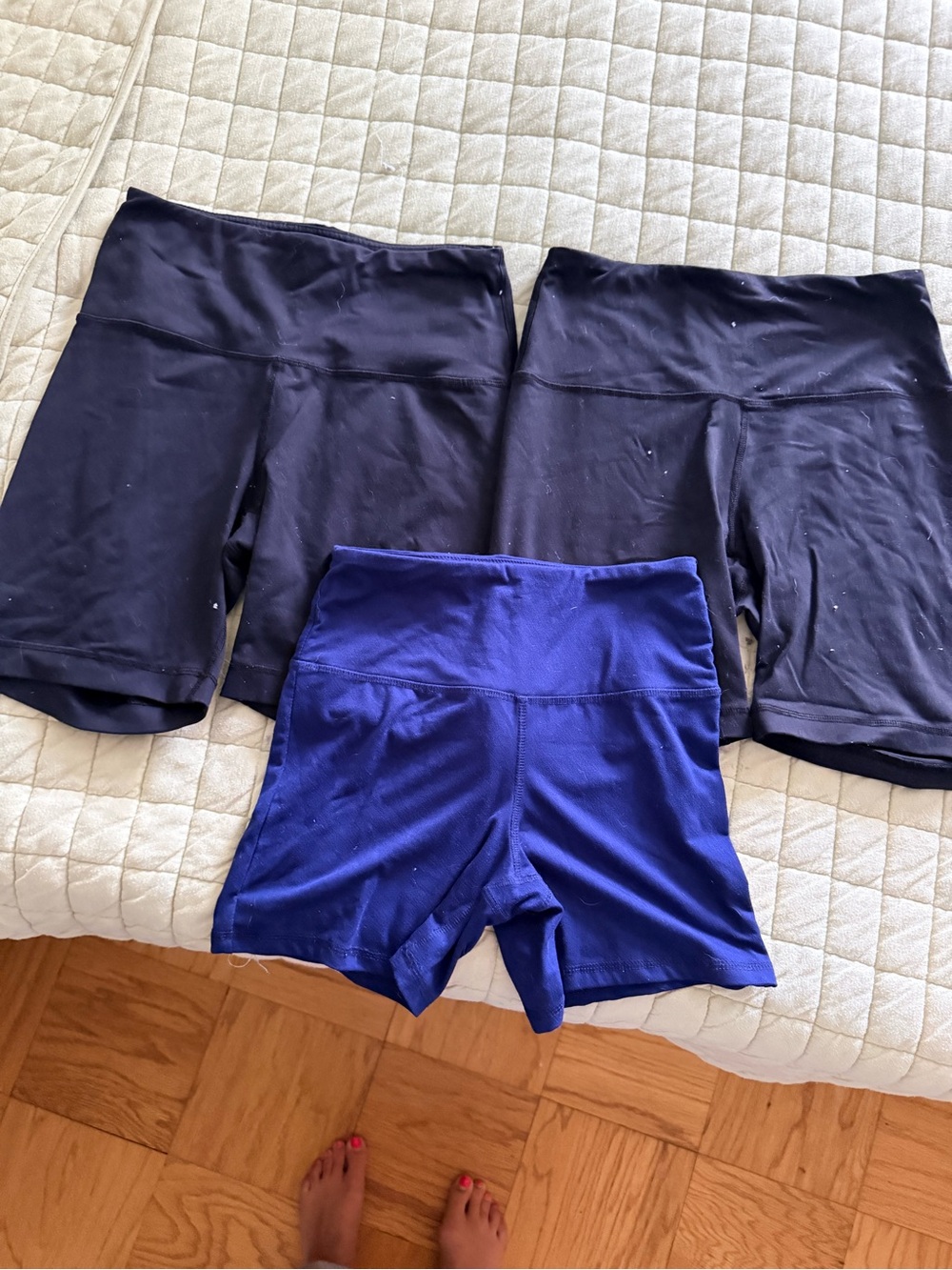 3 pairs women’s biker shorts